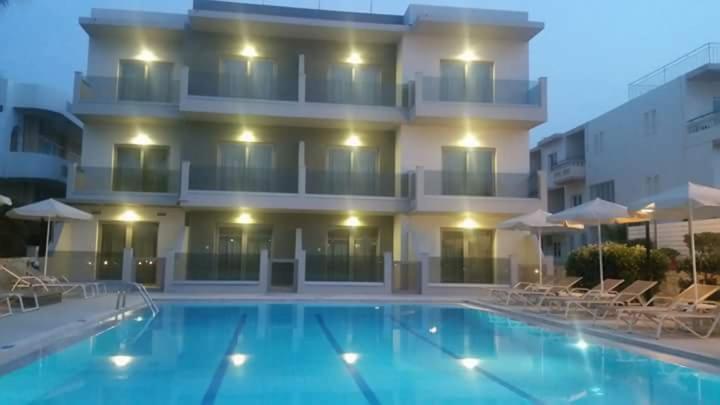 Nektar Beach Hotel Stalos Exterior foto